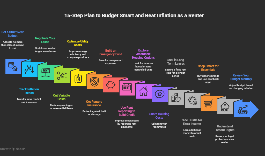 Renters Guide to Inflation: Budget Smart in 2025