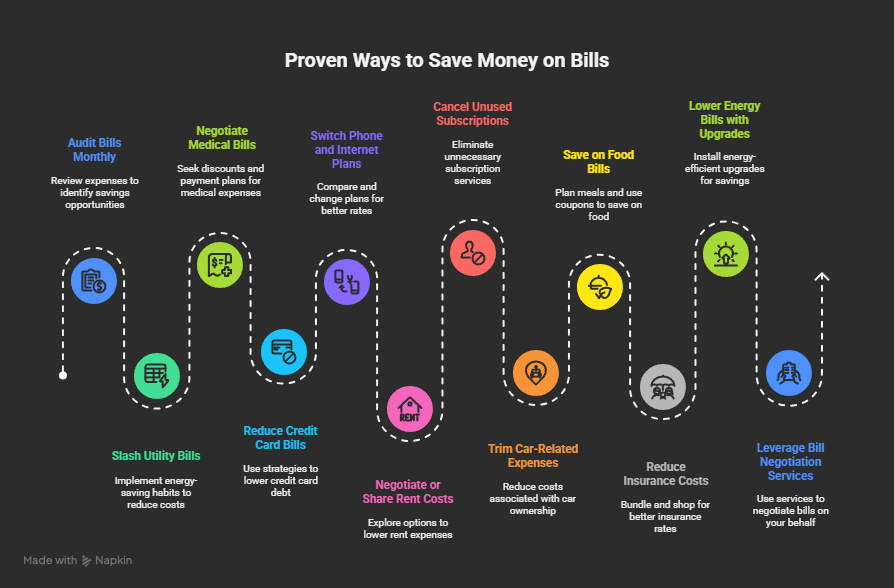 How to Lower My Bills: 12 Proven Ways to Save Money