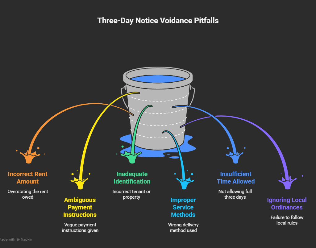 What Can Void a Three-Day Notice to Pay or Quit?