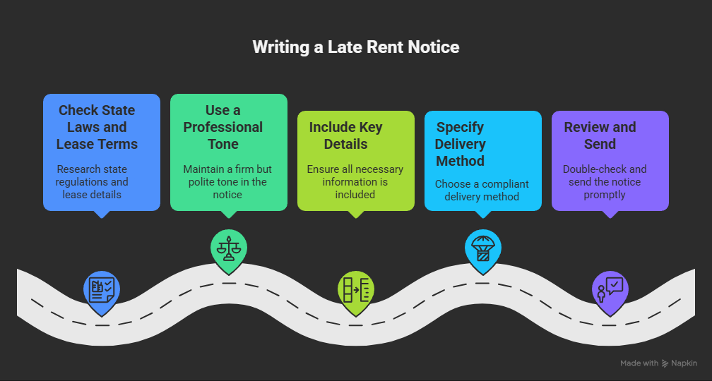 How to Write a Late Rent Notice: Step-by-Step Guide