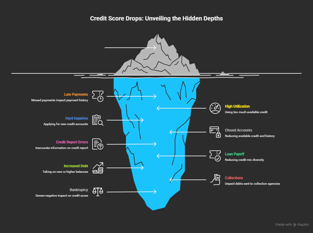 9 Possible Reasons Your Credit Score Dropped