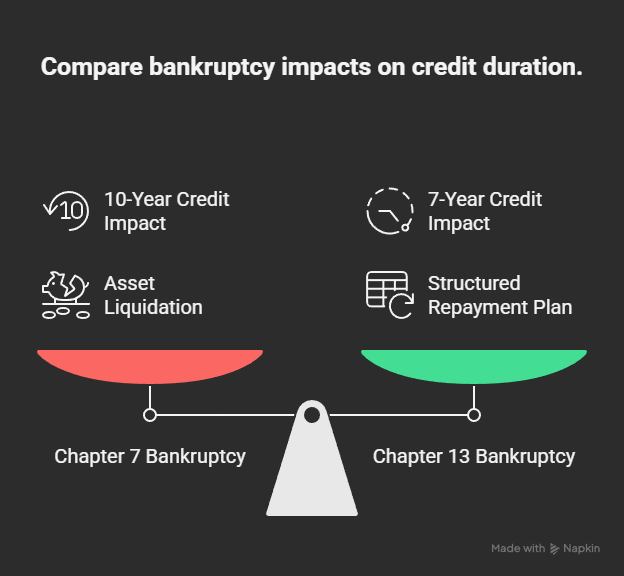 How Long Does Bankruptcy Stay on Your Credit Report?