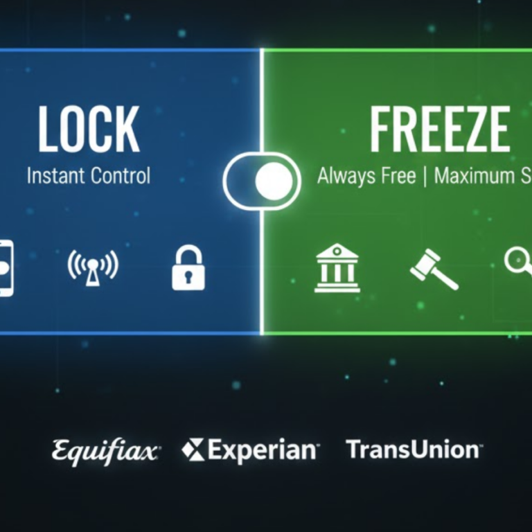 How to Lock Your Credit (And When to Use a Freeze Instead)