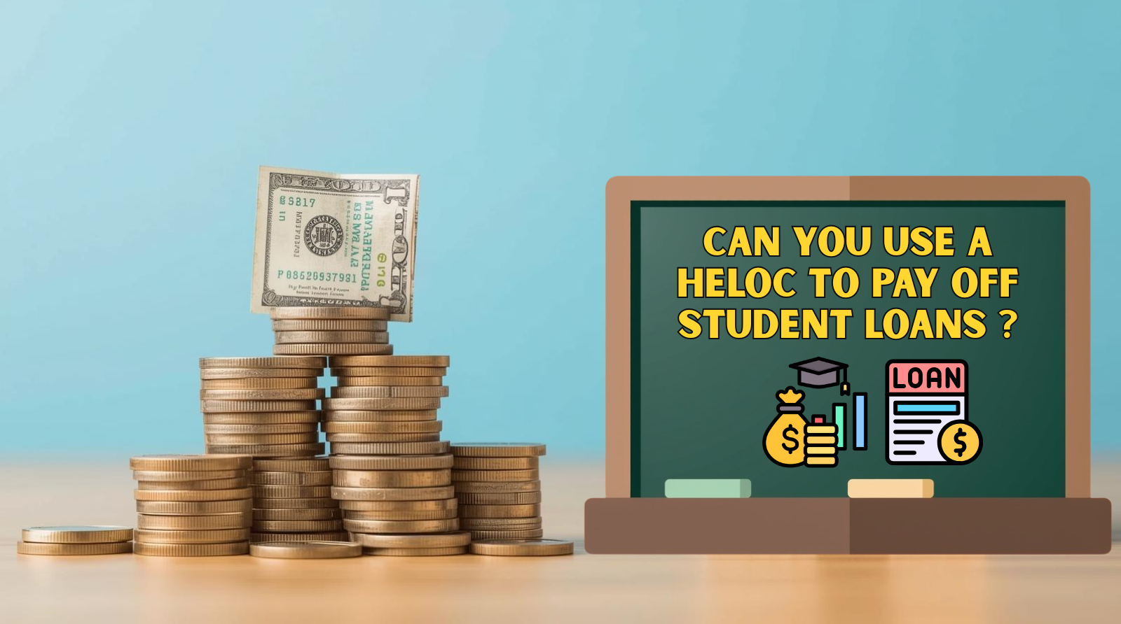Can you use a HELOC to pay off student loans ?