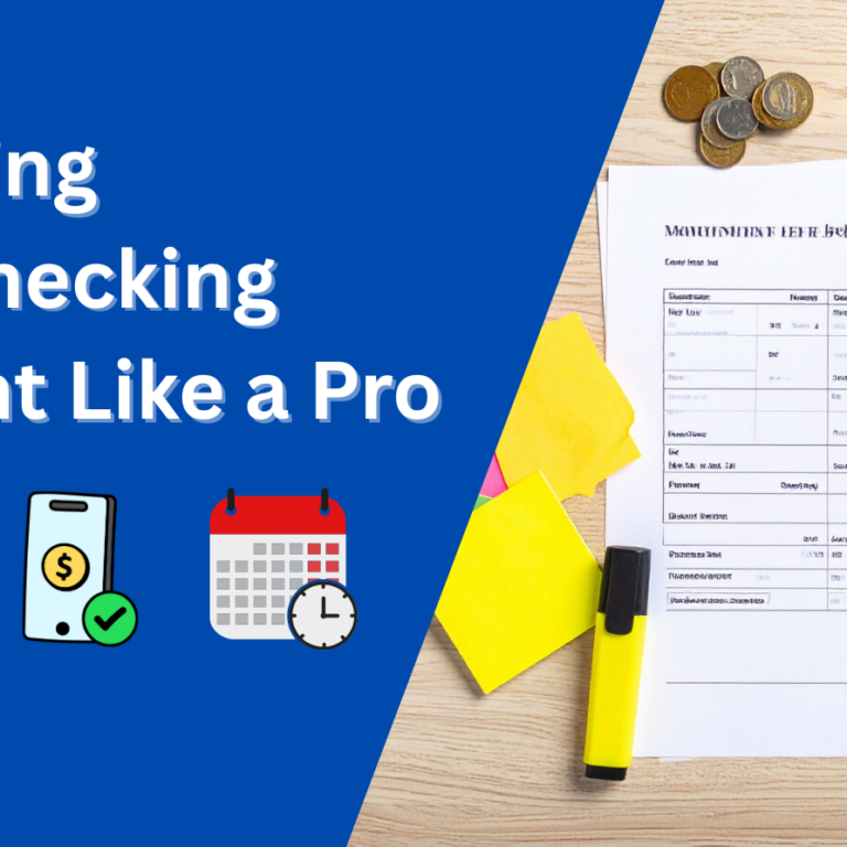 Managing Your Checking Account Like a Pro