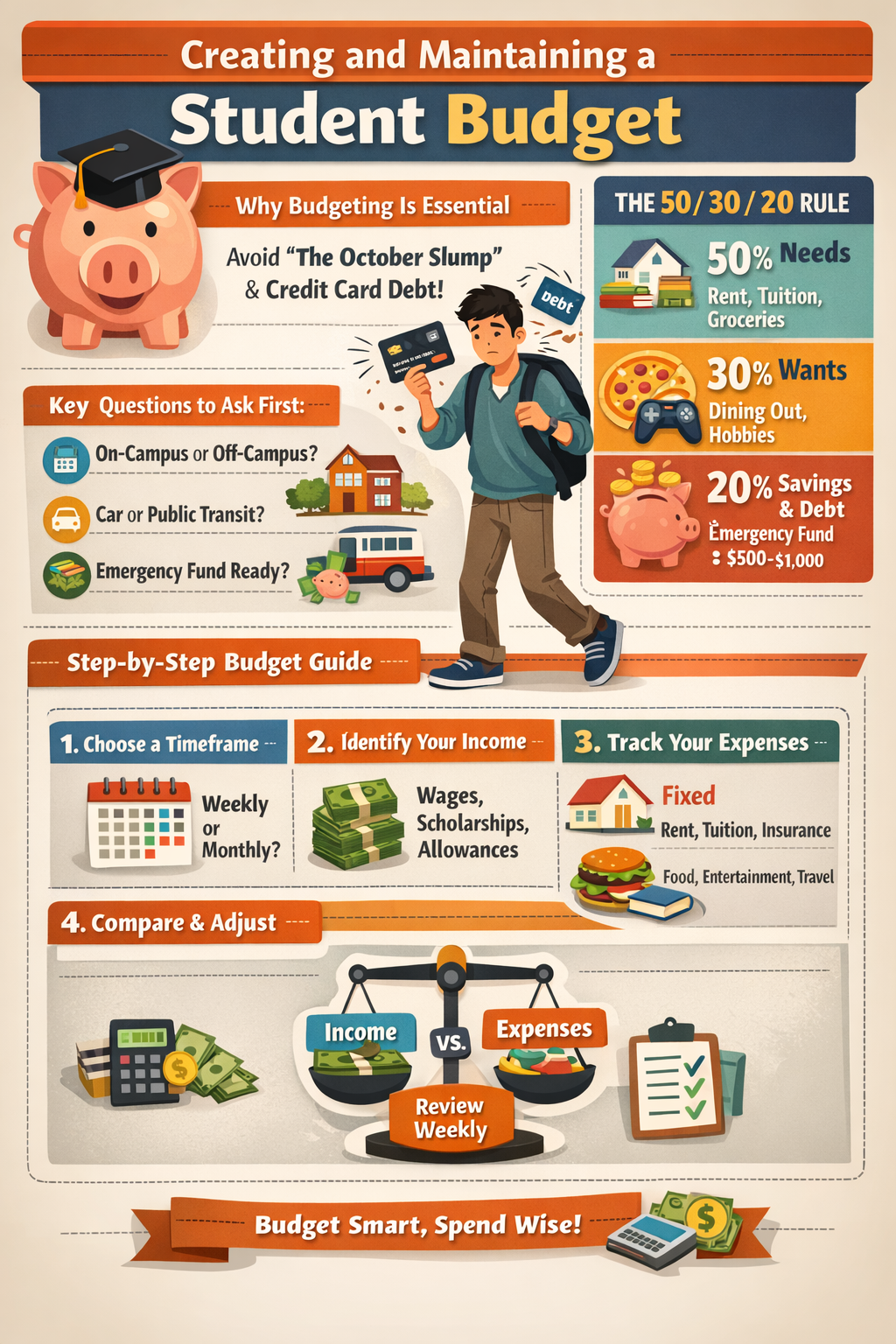 Personal Finance for College Students: Guide to Managing Money, Credit, and Debt