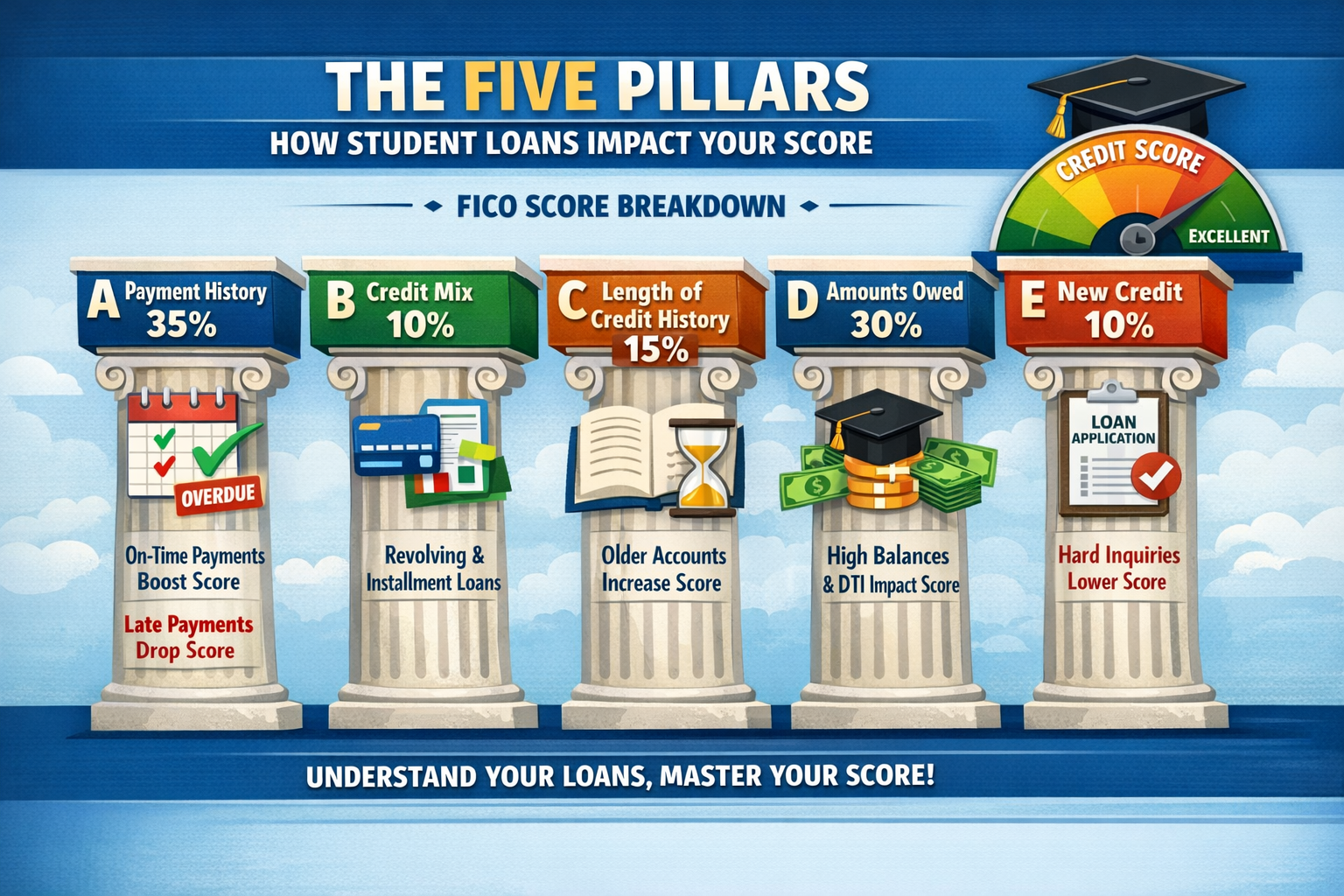 Does Student Loan Debt Affect Your Credit Score?