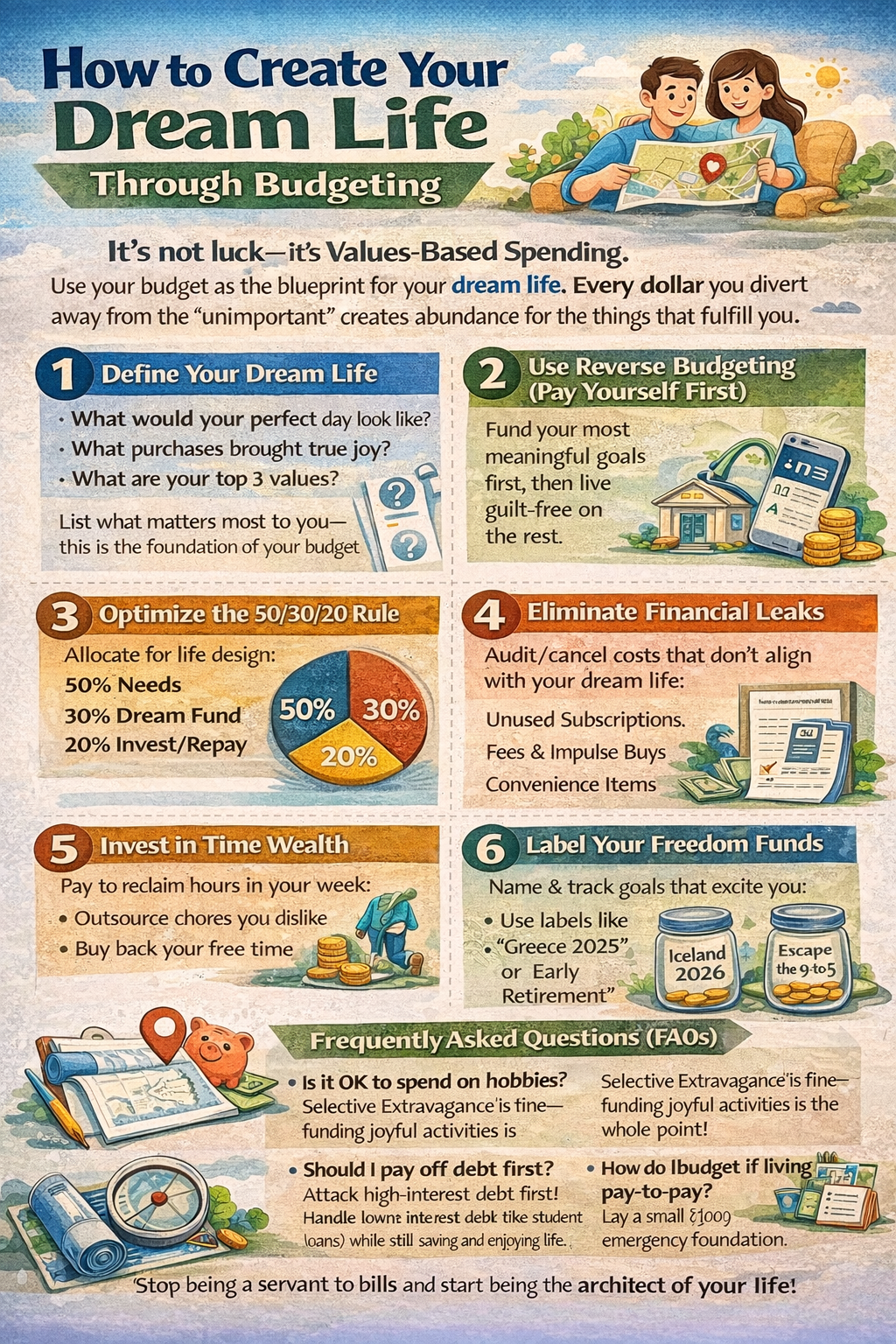 How to Create Your Dream Life Through Budgeting ?