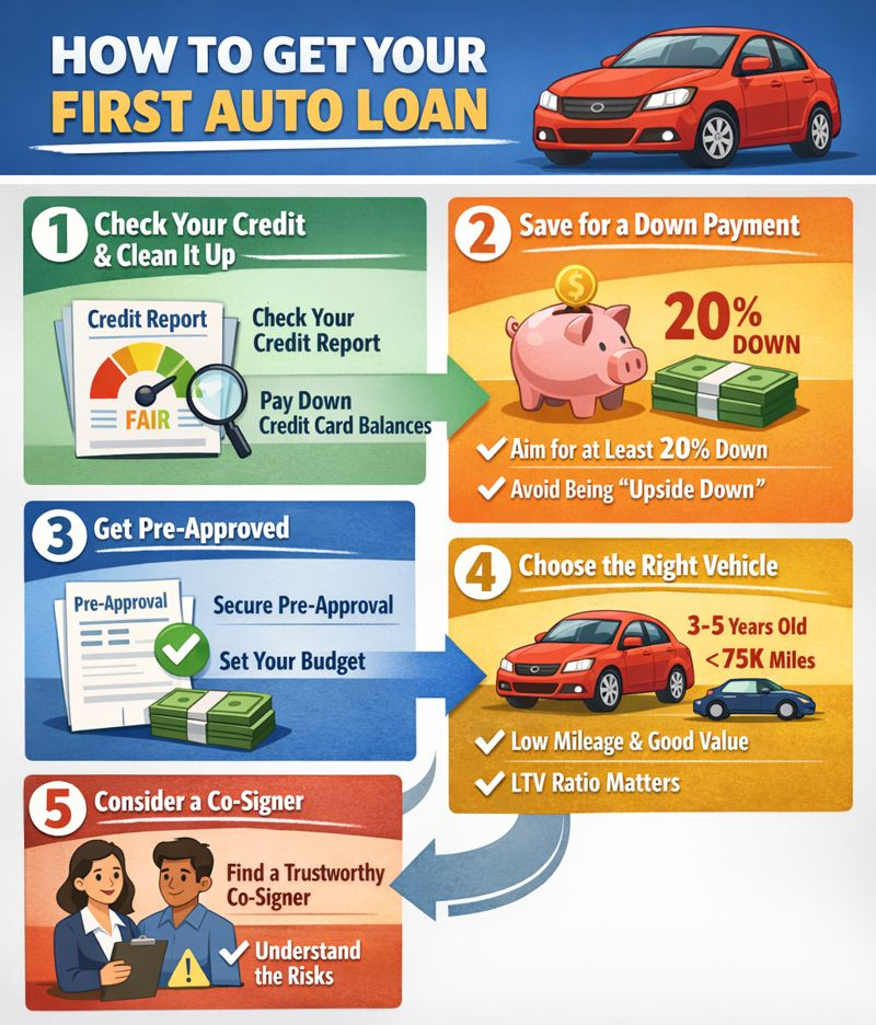 First-Time Auto Loan Requirements: What Lenders Look For