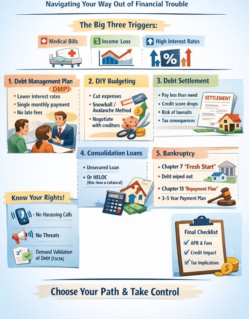 Guide to Debt Management Options: Mastering Your Finances