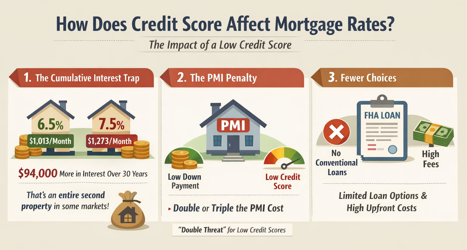 How Does Credit Score Affect Mortgage Rates?