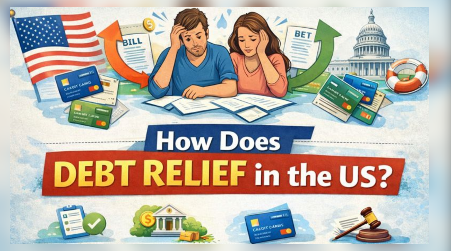 How Does Debt Relief Work In The US? - AxcessRent