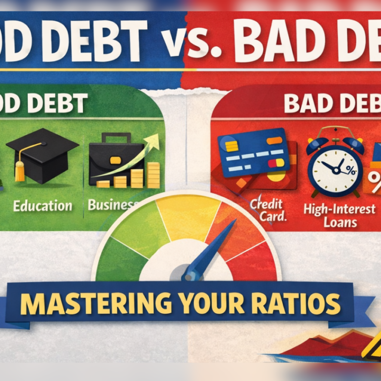 Good Debt vs. Bad Debt: Mastering the Ratios of Financial Health