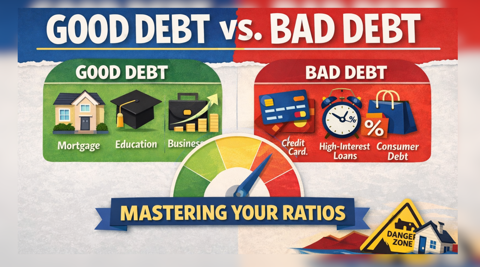 Good debt vs. bad debt cover