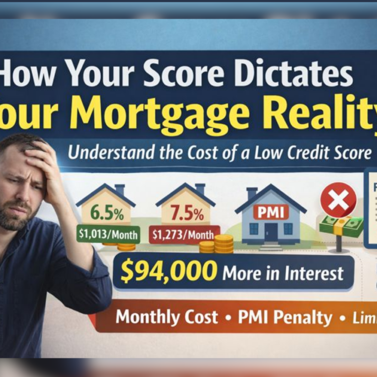 How Your Score Dictates Your Mortgage Reality in 2026 ?